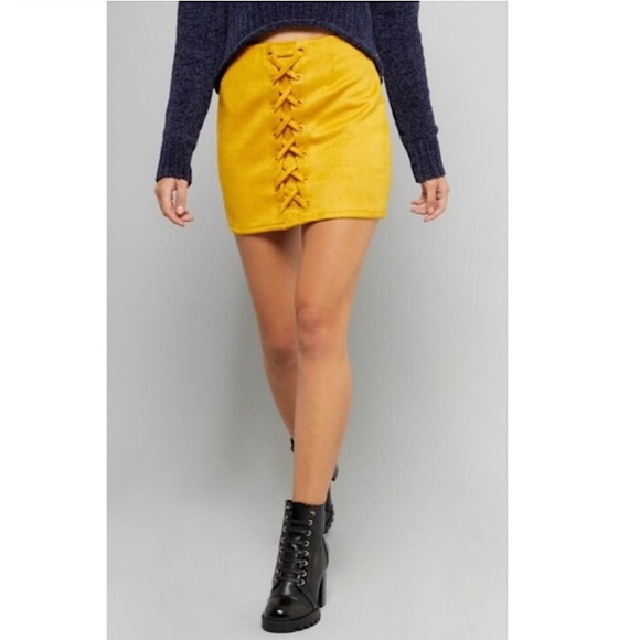 Shinestar Dresses & Skirts - Shinestar Mustard Skirt NWT